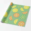 Search for citrus fruit wrapping paper Birthday