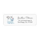 Search for blue cat return address labels Kitten