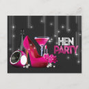 Search for champagne hens party invitations Girls night out