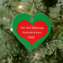 Search for 2nd for christmas tree decorations Couple