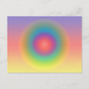 Search for concentric circle postcards Colourful