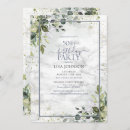 Search for eucalyptus birthday invitations Watercolor