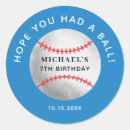 Search for baseball ball stickers Kids