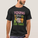 Search for young wild and three tshirts Zoo