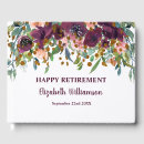 Search for burgundy guest books Botanical