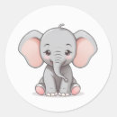 Search for cute cartoon elephant stickers Graphic