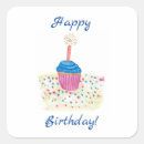 Search for happy birthday cupcake stickers Colourful