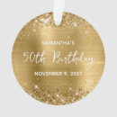 Search for 50th birthday christmas tree decorations Girly