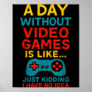 Search for funny gamer posters Teens