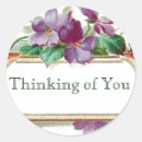 Search for vintage violet stickers Floral
