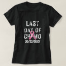 Search for breast cancer chemotherapy chemo tshirts Last day of chemo