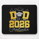 Search for proud new dad mousepads Tassel