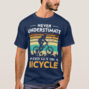 Search for vintage bicycle tshirts Never underestimate