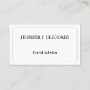 Search for advisers business cards Elegant