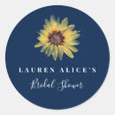 Search for rustic sunflower stickers Blue