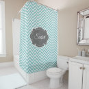 Search for teal chevron shower curtains Trendy