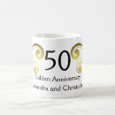 Search for golden wedding anniversary mugs Fiftieth