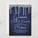 Search for diamond and pearls sweet 16 invitations Glitter