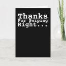 Search for swipe right cards Humour