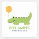Search for cute alligator stickers Happy birthday