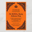 Search for simple halloween invitations Jack o lantern