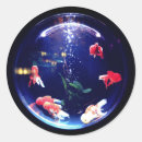Search for goldfish stickers Black