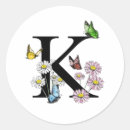 Search for k monogram stickers Floral