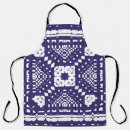 Search for hand drawing aprons Blue