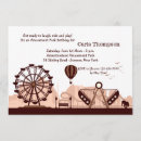 Search for roller coaster invitations Ferris wheel