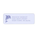 Search for cute dolphin return address labels Animal