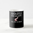 Search for fish lover mugs Cute axolotl