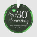 Search for 30th wedding anniversary christmas tree decorations Elegant