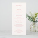 Search for pink menus Modern