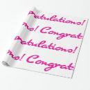 Search for congratulations wrapping paper Script
