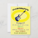 Search for electric to guitar invitations For kids