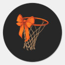 Search for round basketball stickers Bow
