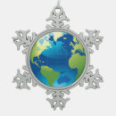 Search for world map christmas tree decorations Planet