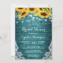 Search for teal sunflower invitations Eucalyptus
