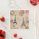 Search for vintage paris napkins Retro