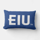 Search for college logo cushions Eiu academic branding