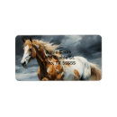 Search for pinto horse return address labels Equine