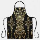 Search for gold damask aprons Abstract