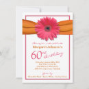 Search for gerbera daisy birthday invitations Floral