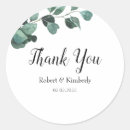 Search for natural wedding stickers Elegant