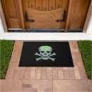 Search for skull doormats Skull and bones