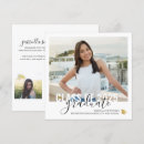 Search for square graduation invitations Modern minimalist