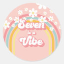 Search for 7th birthday stickers Pink