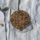 Search for tribal patterns badges Abstract