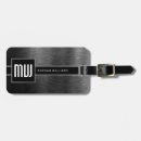 Search for aluminum luggage tags Monogrammed