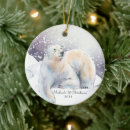 Search for polar christmas tree decorations watercolor
